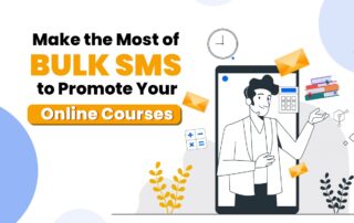 Bulk SMS promote online course