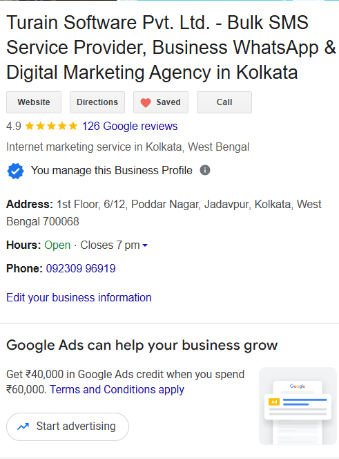 Google Business Profile ads